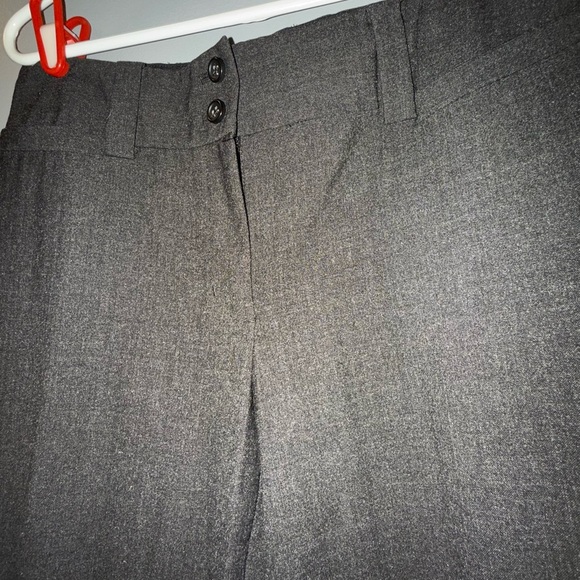 Express Correspondent Trousers Women's Sz 4 Gray Dress Slacks - Picture 3 of 6